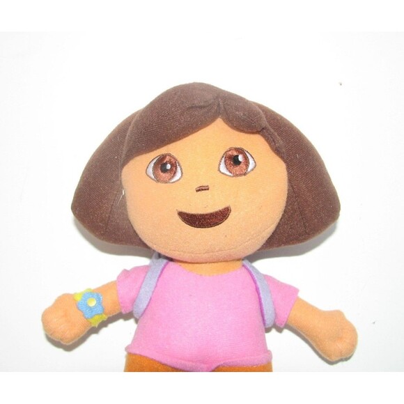 Viacom 2006 Dora The Explorer with Backpack  9 Inch Stuffed Plush - Picture 2 of 4